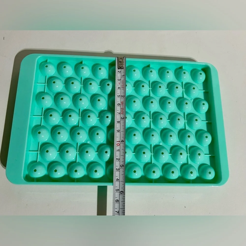 Mini Ice Cube 3 Trays 1 Bin Lid Scoop Dorm Freezer Bar Small Round 76 Cube Trays